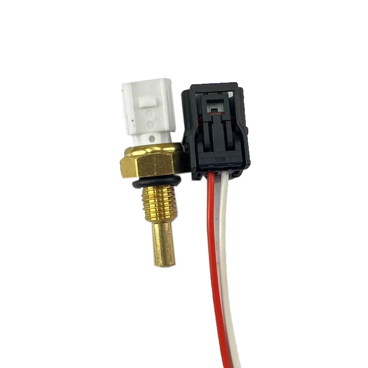 Premium Replacement Direct Fit No Hassle Coolant Temperature Sensor With Connector Pigtail Harness For Honda Vehicles Including Accord Civic Crosstour Fit Odyssey Pilot Ridgeline And Other 2007 To 2015 Models shown with pigtail harness.