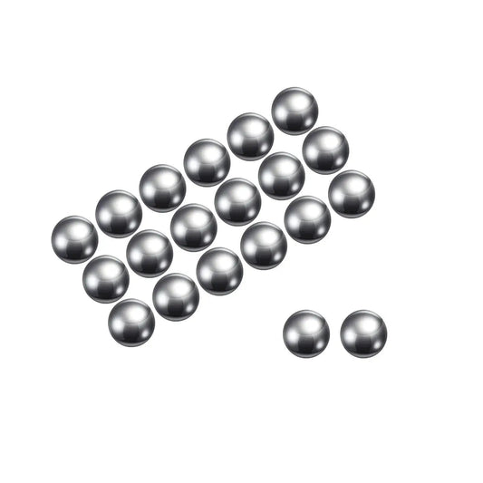 Six Millimeter Precision Balls 304 Stainless Steel 20 Pack for bearings, turntables, and drawers; durable and corrosion-resistant.