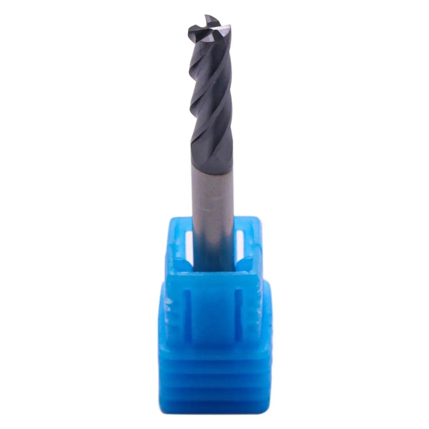 Heavy Duty 5 Piece Solid Carbide End Mills Set AlTiN Coated Square End Mills 4 Flute 30 Degree Helix 3 16th Inch Cutting Diameter