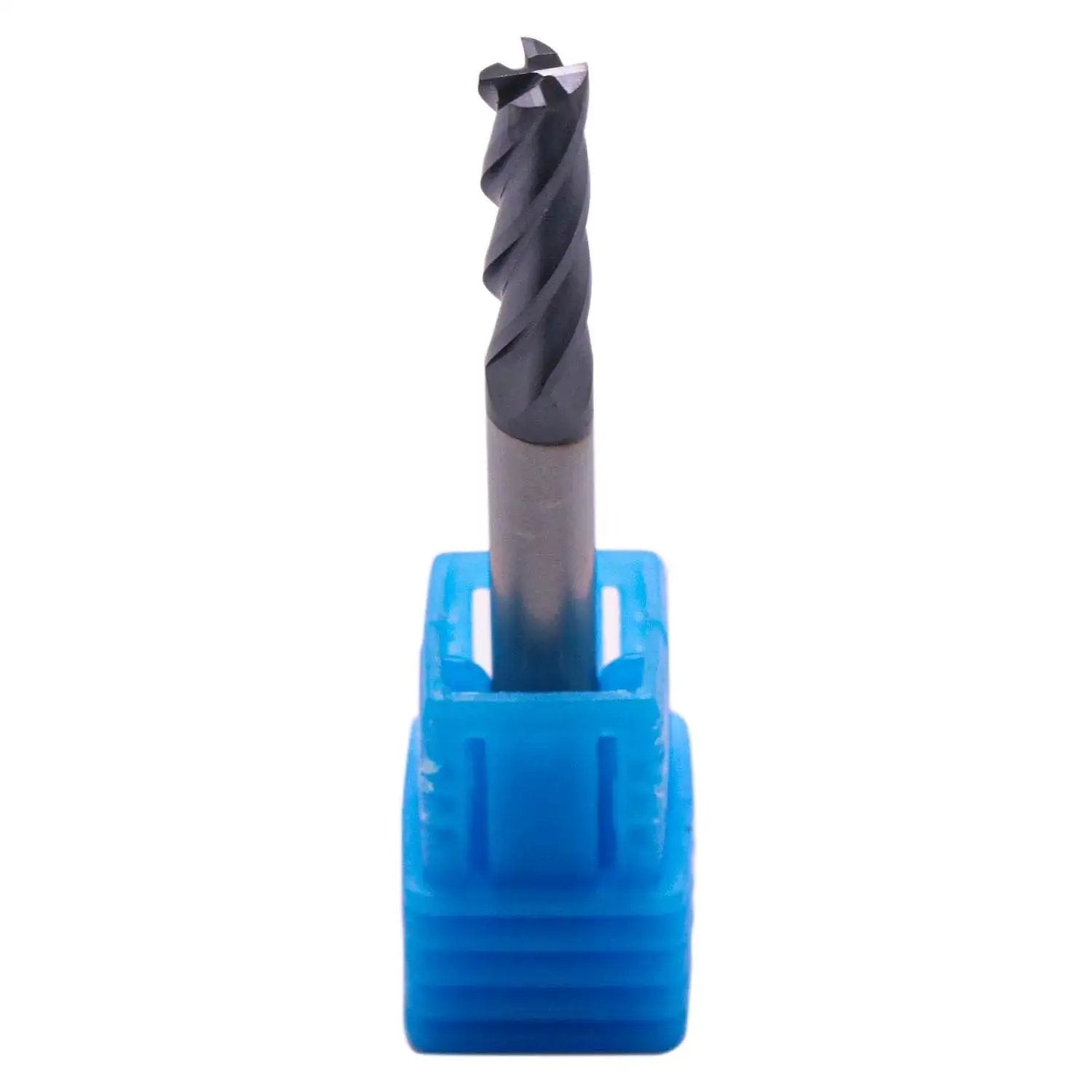 Heavy Duty 5 Piece Solid Carbide End Mills Set AlTiN Coated Square End Mills 4 Flute 30 Degree Helix 3 16th Inch Cutting Diameter