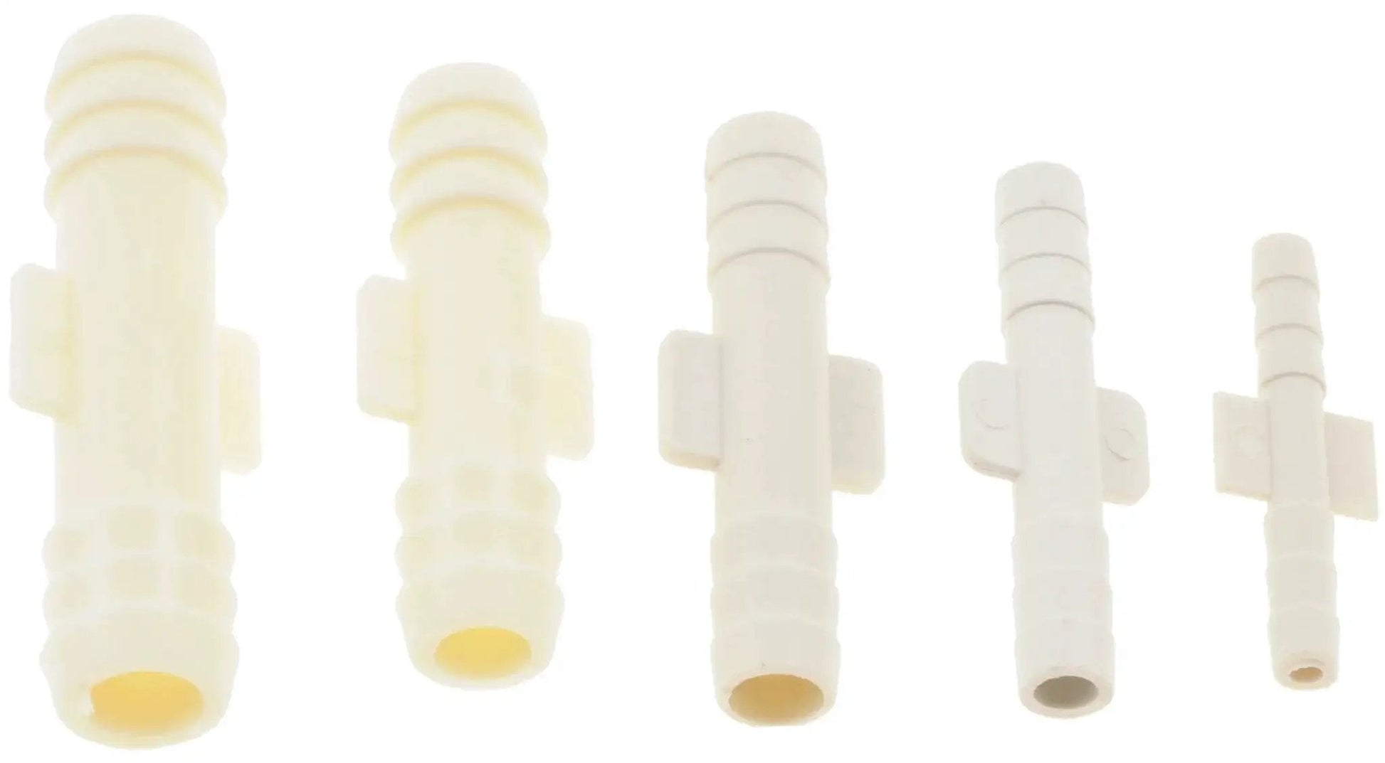Versatile Vacuum Tubing Connector Kit With Universal Fit for cars and trucks, straight connectors in various sizes, durable plastic