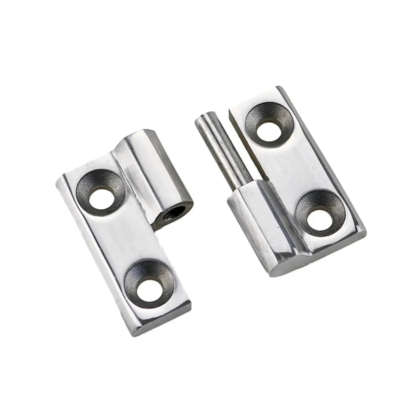 Heavy Duty Detachable 304 Stainless Steel Hinge For Industrial Machinery And Equipment With Thickened High Load Capacity Polished Large Finish