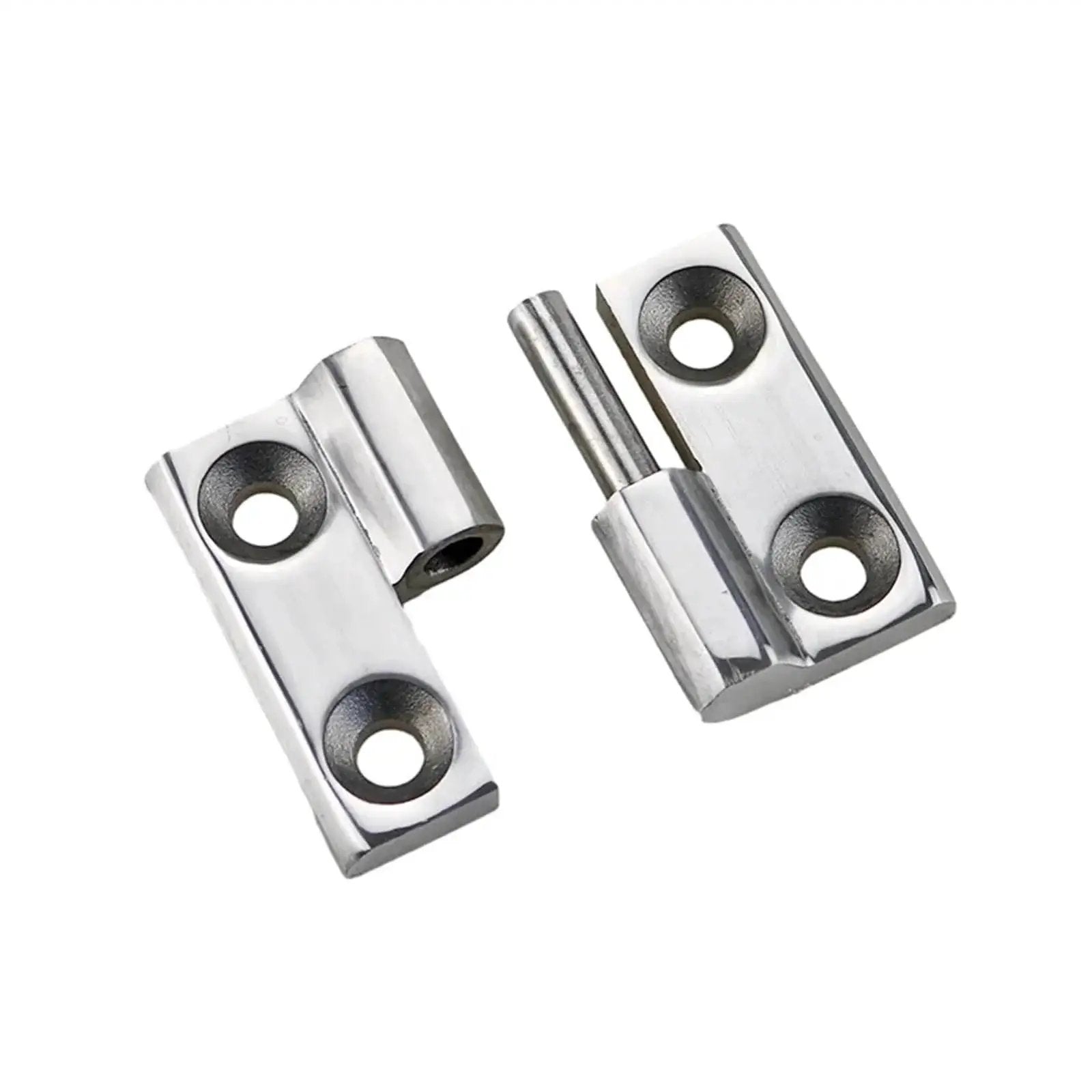Heavy Duty Detachable 304 Stainless Steel Hinge For Industrial Machinery And Equipment With Thickened High Load Capacity Polished Large Finish
