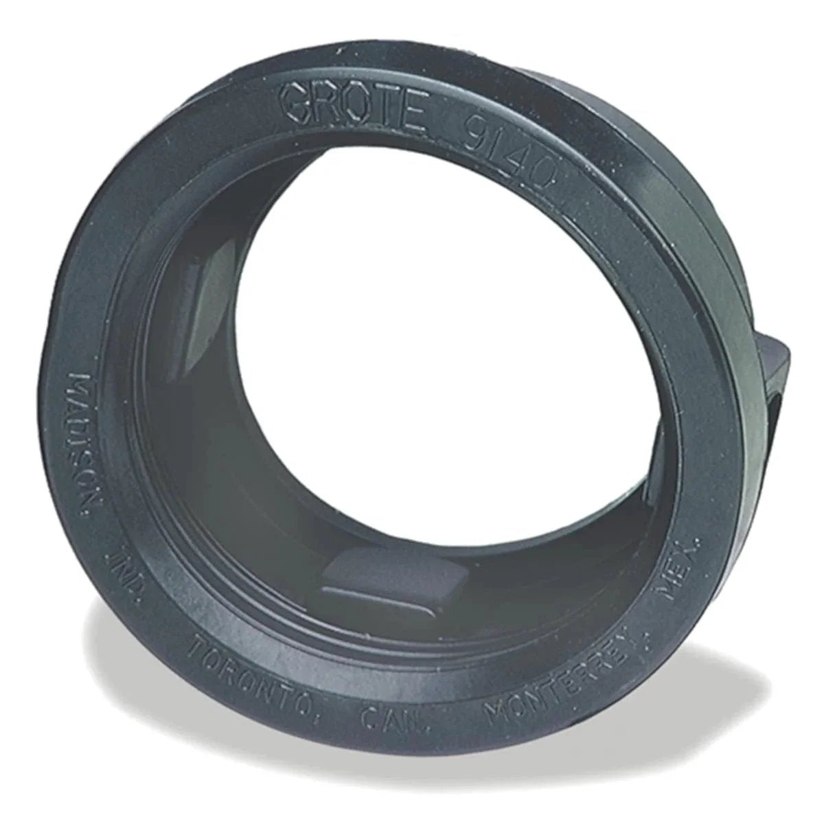 2-25/32 Inch Hole Rubber Grommet Bulk Pack For Auto Parts, shown in detail to illustrate structure of durable rubber material
