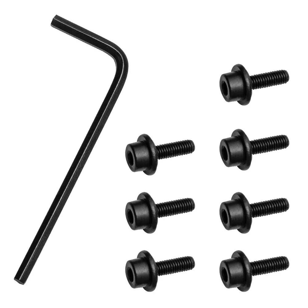Rabbet Router Bit Bearing Replacement Kit With Seven Top Mounted Bearings For Depth Control And Quick Swaps Includes Inner Diameter Three Sixteenths Inch And Outer Diameters Up To One And One Eighth Inches Plus Hex Keys And Screws Wolfride