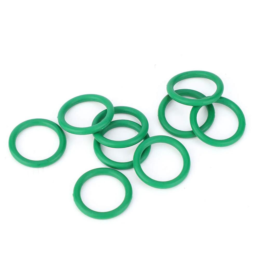 Green O-rings from High Temperature Nitrile O Ring Seal Kit 270 Piece Set With Durable Storage Box For Home Hydraulic Industrial And Pneumatic Systems Includes Multiple Sizes And Double Seal To Prevent Water Leaks