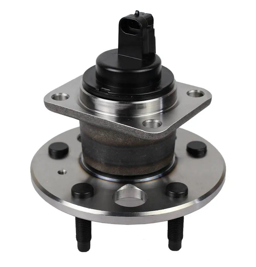 Rear Wheel Hub and Bearing Assembly with ABS for Buick LeSabre Lucerne Park Avenue Riviera, Cadillac DeVille DTS installed view