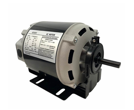 1/3 HP Belt Drive Motor GF2034 1725 RPM 48FR Single Unit compatible with Packard 45013, Ao Smith 316P169, Emerson 8100, GE BF4706, Baldor RSP2442, Carrier HC41DE114 2-Year Warranty