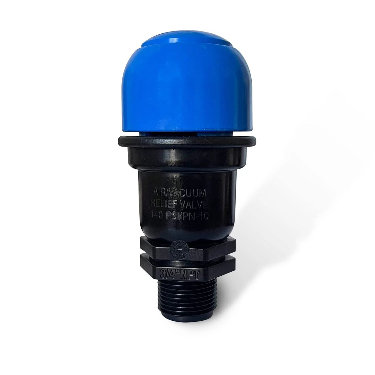 Three Quarter Inch Air Relief Valve for Irrigation Systems, Automatic Air and Vacuum Release, Water Saving Drip Irrigation
