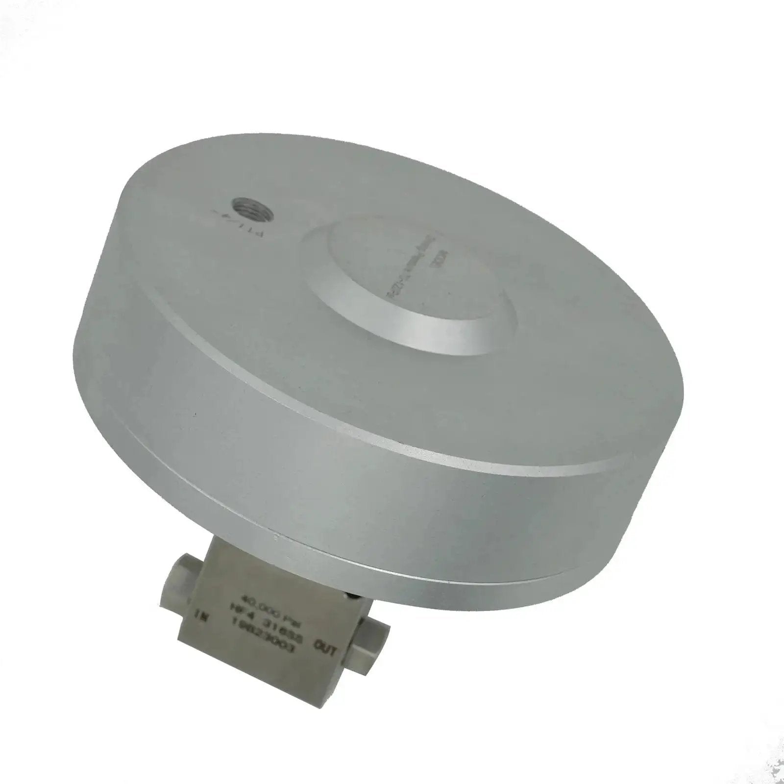 Ultra High Pressure Needle Valve For Precision Flow Control, 30,000 PSI Rating, 9/16 Inch Thread, Air Actuated Stainless Steel