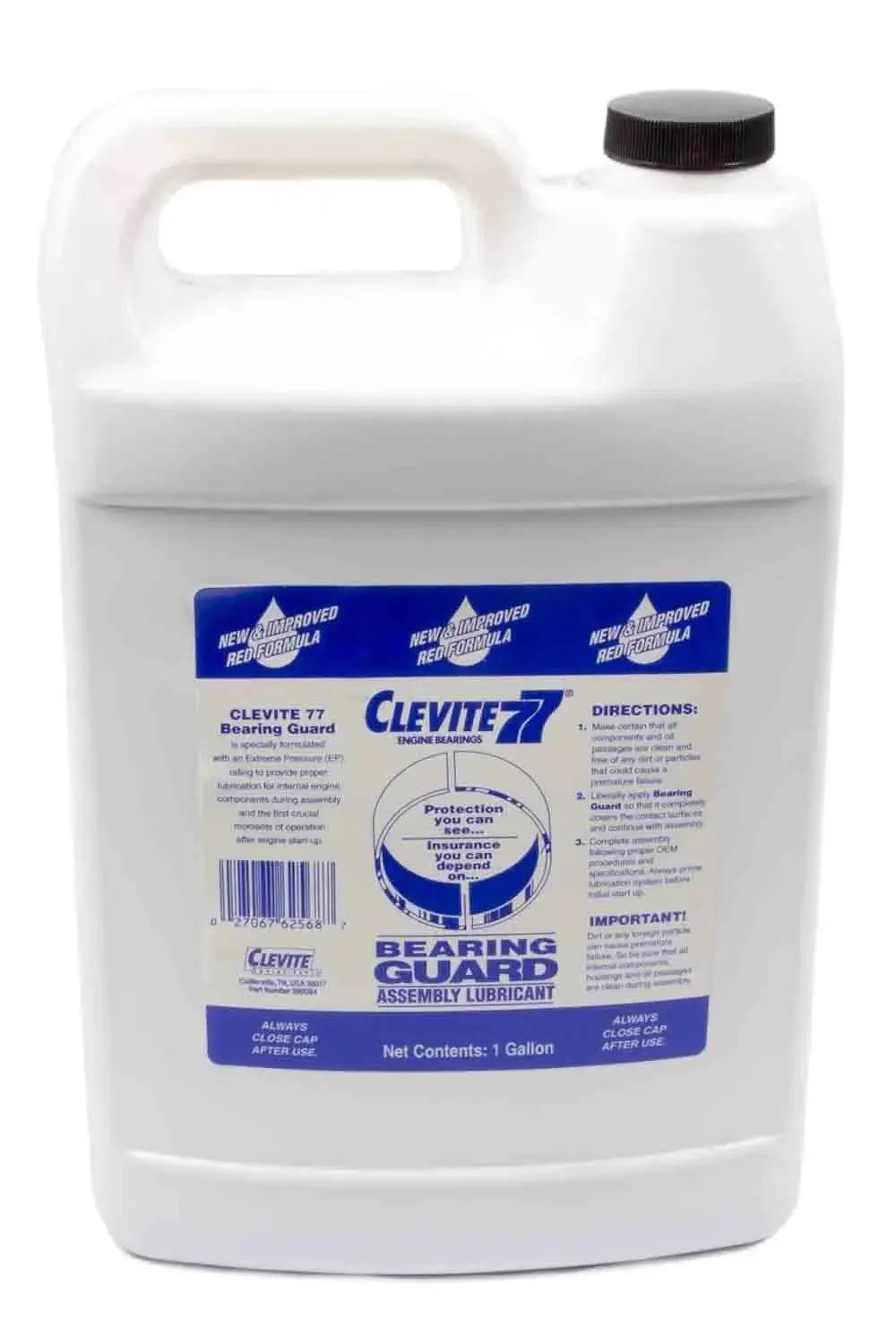 Bearing Guard 2800B4 For Reliable Bearing Protection In Machinery, 1-gallon lubricant container with handle and label