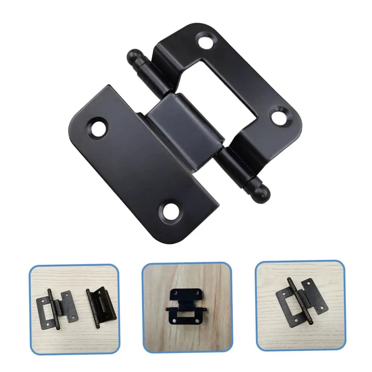 Heavy Duty Self Closing Cabinet Hinges For Kitchen Cupboards 6 Pack Iron Inset Hardware