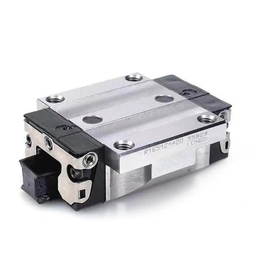 Replacement linear slider unit R165121420 R165121422 single block sealed ball bearing ceramic option, side view