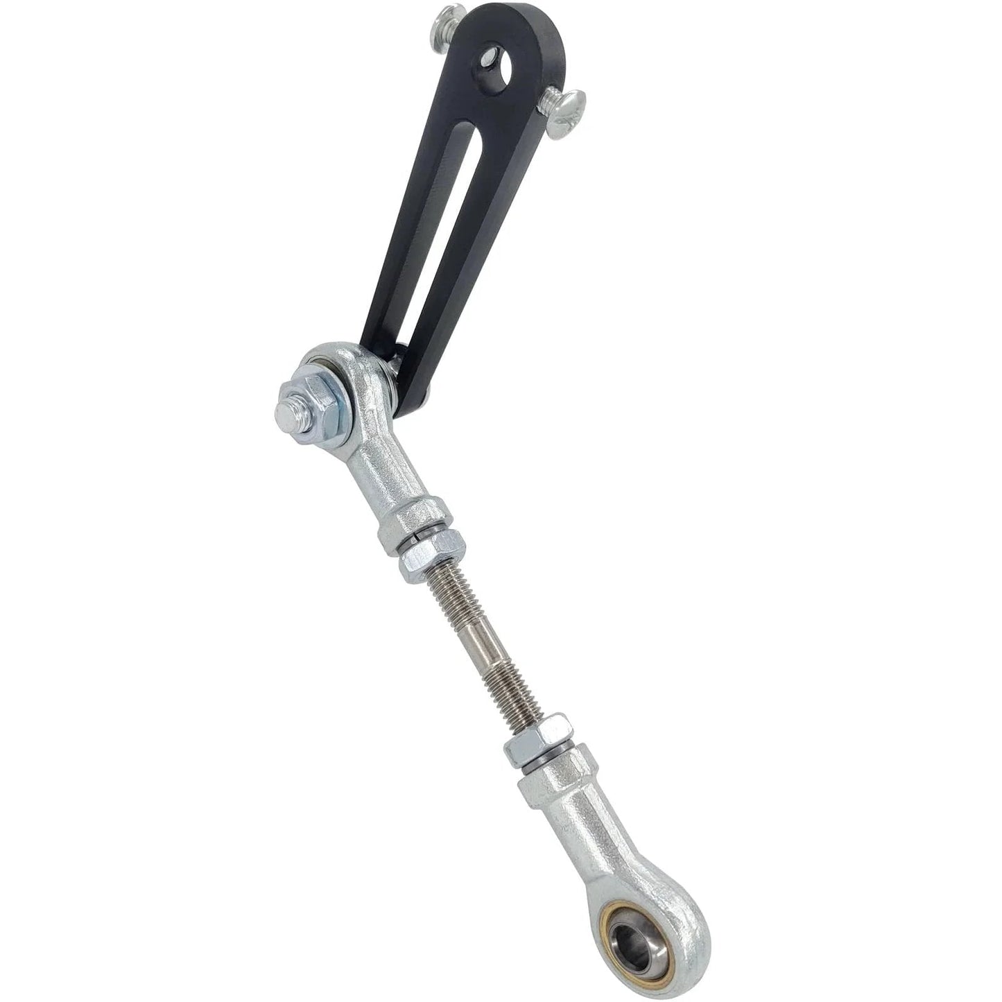 Rocker Arm For Reciprocating Linear Actuator With Adjustable Stroke From 30 To 150mm And 8mm Motor Shaft Hole, Beefy Steel And Aluminum Alloy Construction, Durable Replacement Accessory For DIY And Industrial Actuators JQDML