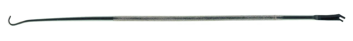 Light Spring Pull Tool With Integrated Chip Lifter And Knurled Handle For Secure Grip And Easy Chip Extraction 8.125 Inch Length