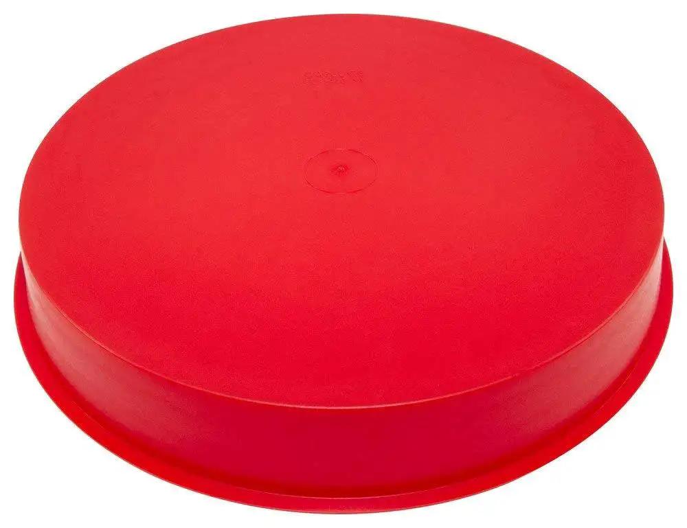 T Series Tapered Plastic Cap And Plug Set 8 Pack Red LD PE Protective Closures And Dust Moisture Seals For MIL Spec SAE Fittings And Hydraulic Use Outer Diameter 10.779 Inches Inner Diameter 11.455 Inches Ideal Masking Applications By Caplugs