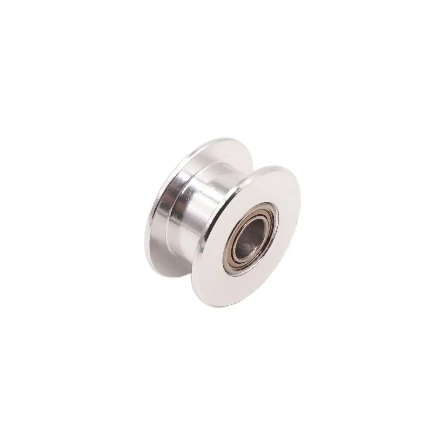 Toothless GT2 Idler Pulley 20 Outer Grooves With 5mm Bore For 6mm Width Timing Belt Aluminum For Smooth Belt Guiding And Tensioning In 3D Printers