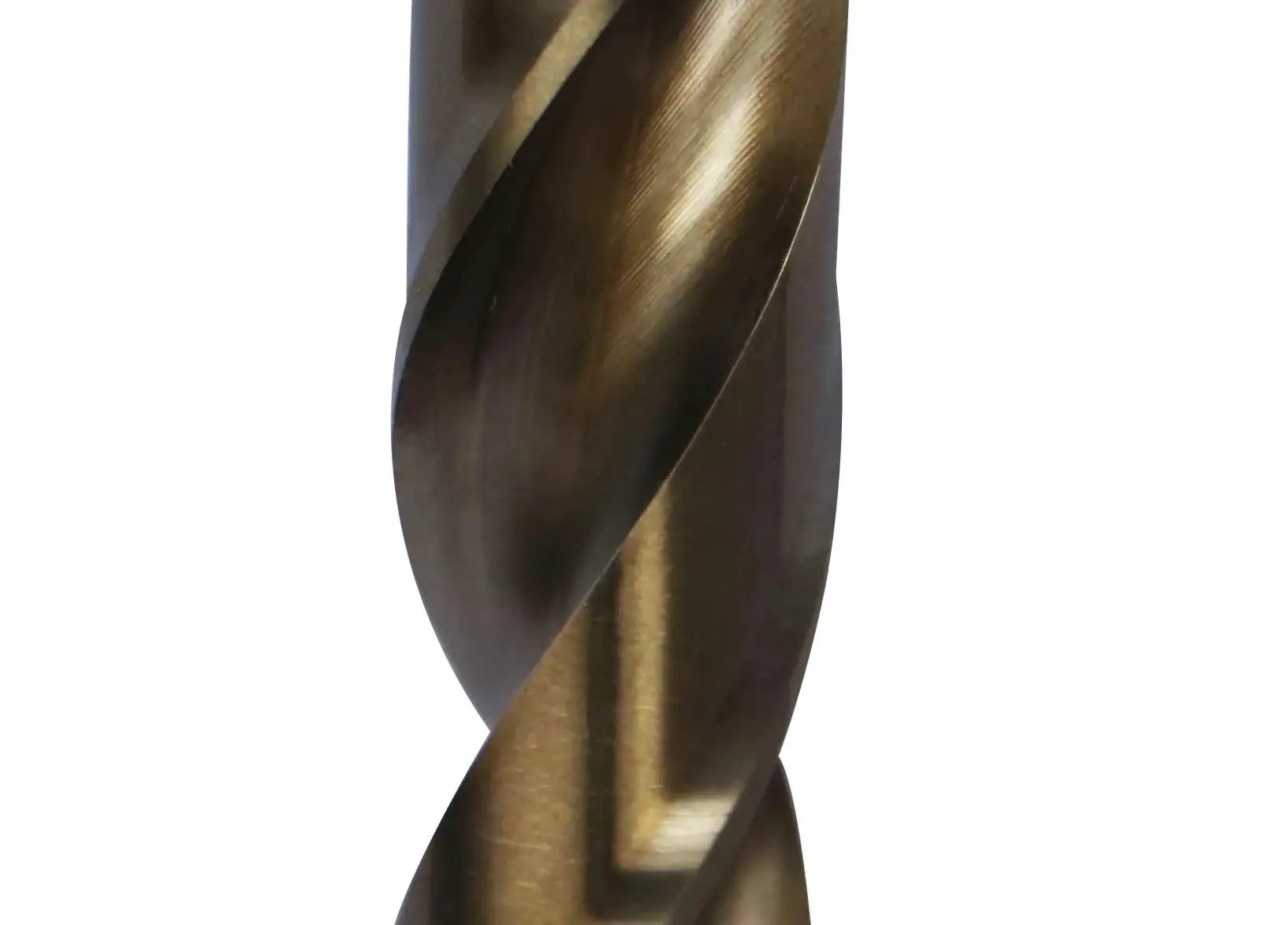 Close-up of M42 8% Cobalt Twist Drill Bits Set, 19 Pcs, 1mm To 10mm, For Stainless Steel And Hard Metals, 68 To 70 HRC Hardness