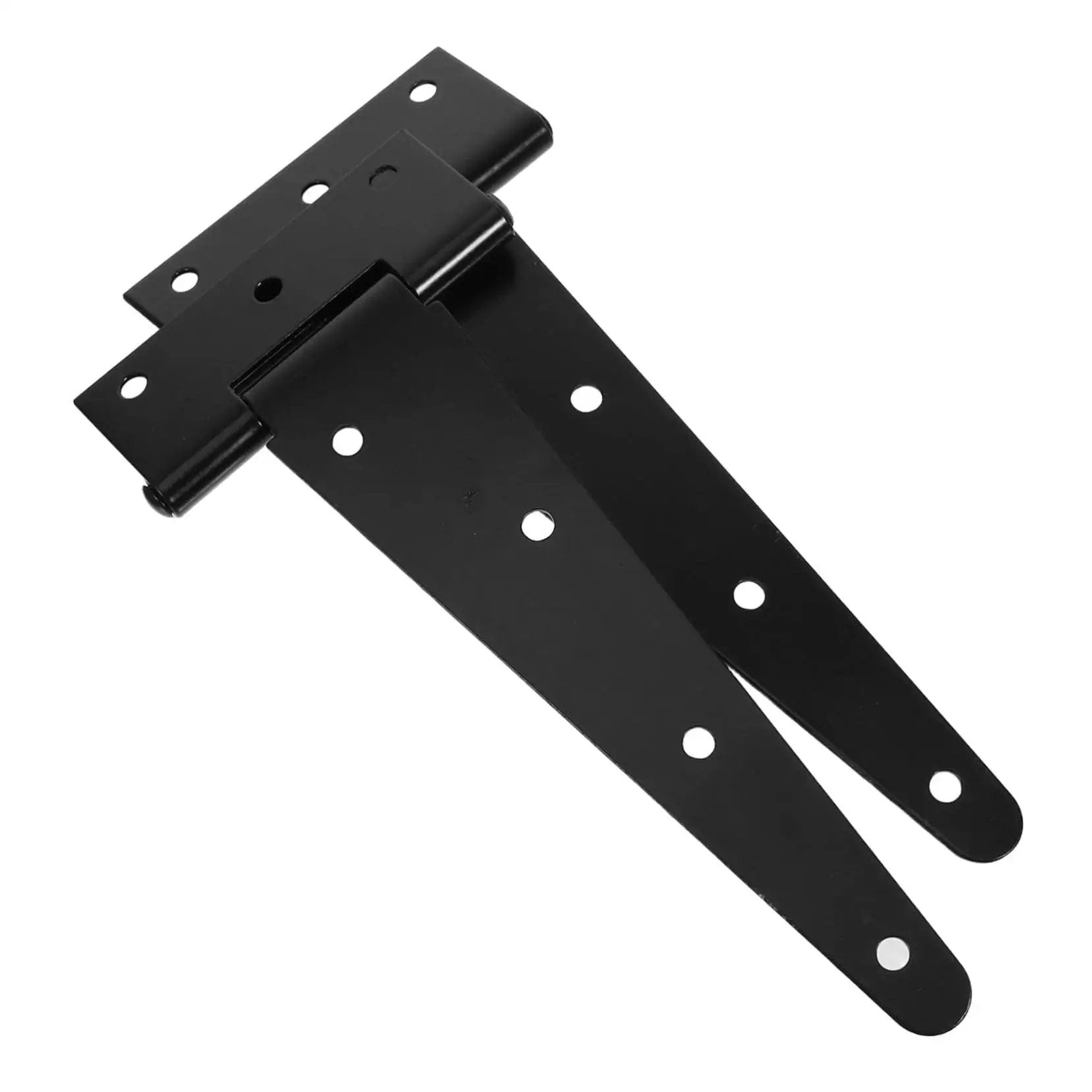 Heavy Duty Gate Hinge With Slotted Design For Wooden And Vinyl Gates Highly Durable Iron Construction Adjustable For Easy Installation And Precise Angle Alignment Outdoor Gate Hardware For Enhanced Door Stability And Max Load Bearing Capacity NAMOARLY.