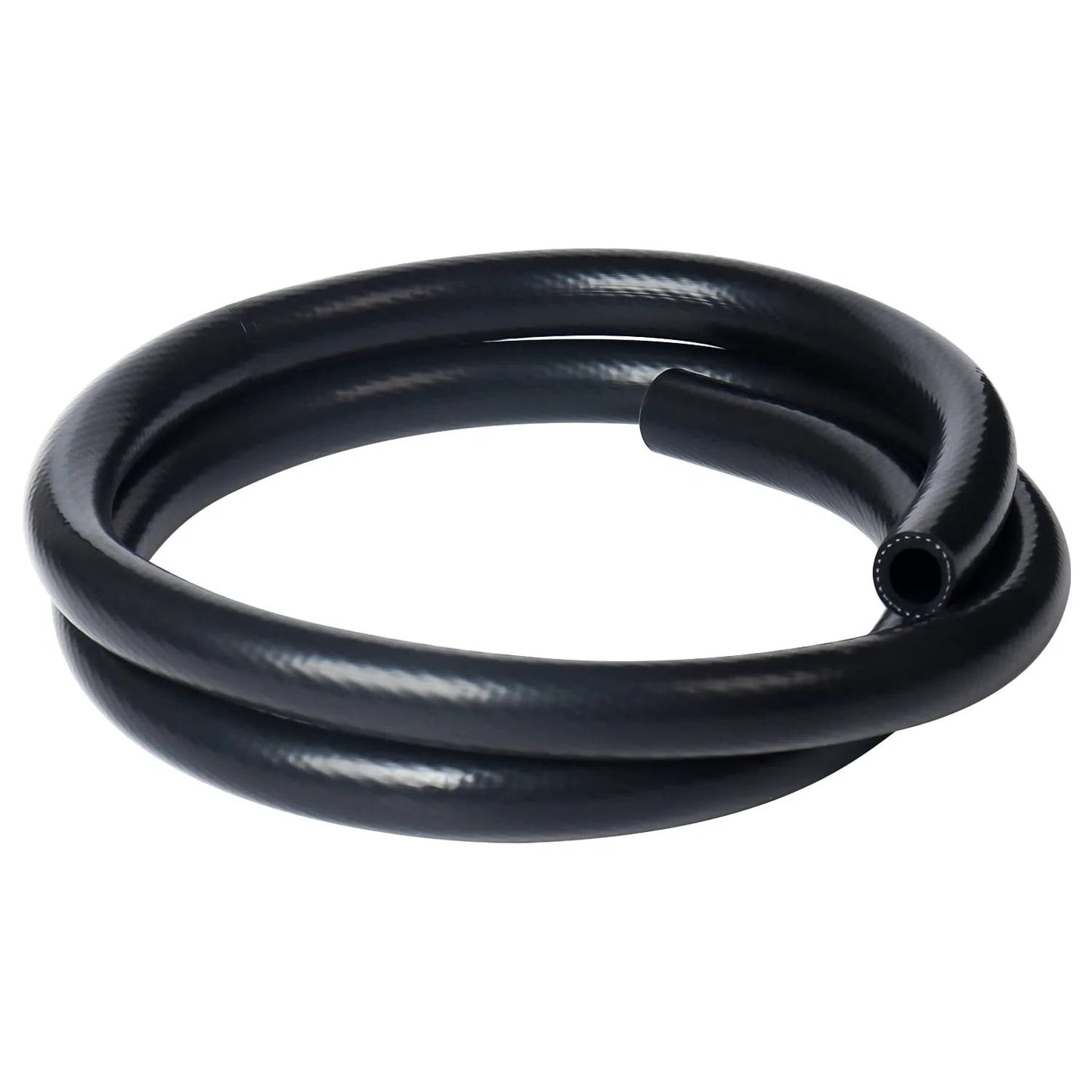 Heavy Duty Silicone Heater Hose For Auto 0.25 Inch ID X 5 Ft Long Reinforced Vacuum And Coolant Line coiled view
