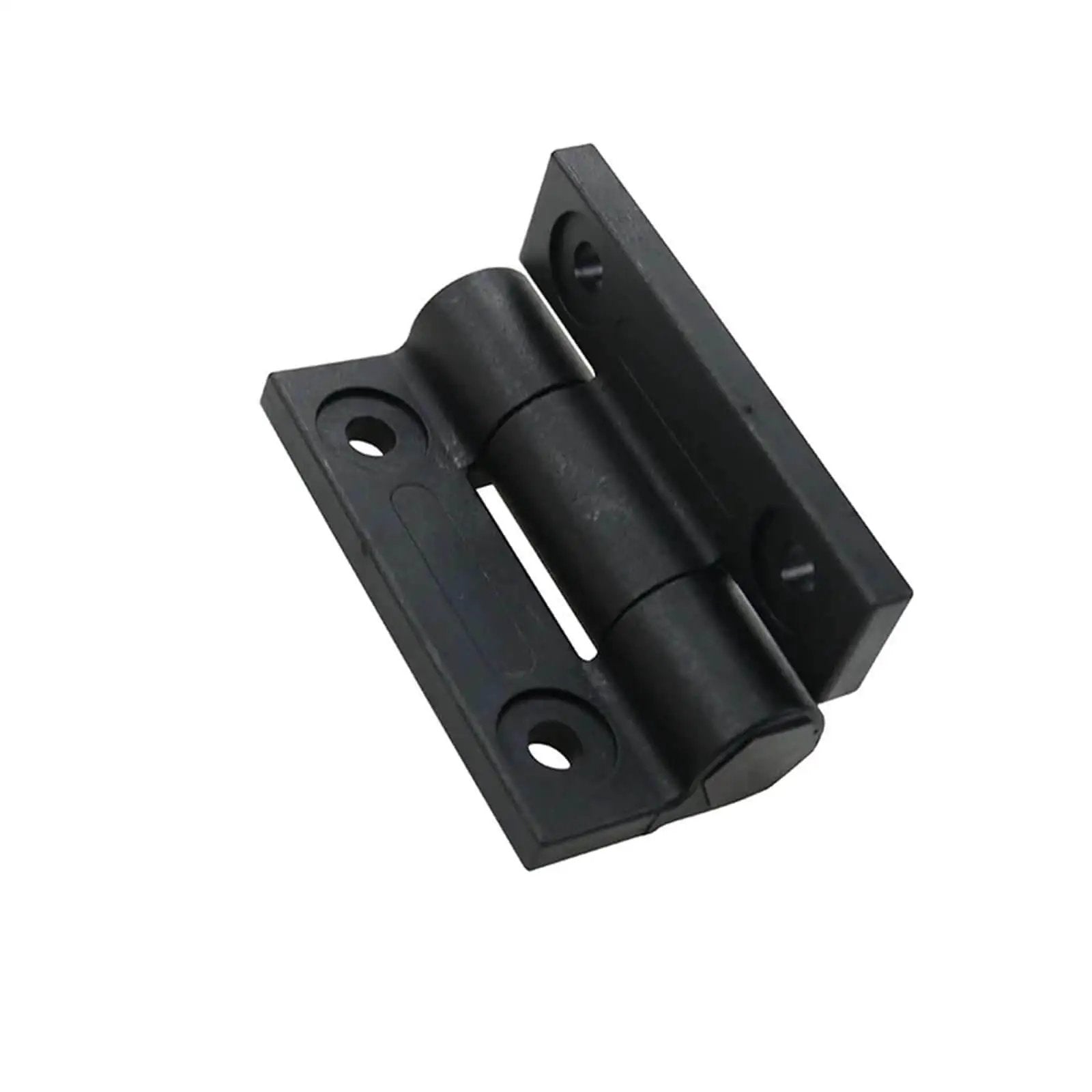 Flat Opening Torque Hinge Plastic Gate Hinge With Adjustable Torque One Piece White Durable Gate Hardware For Home Garden