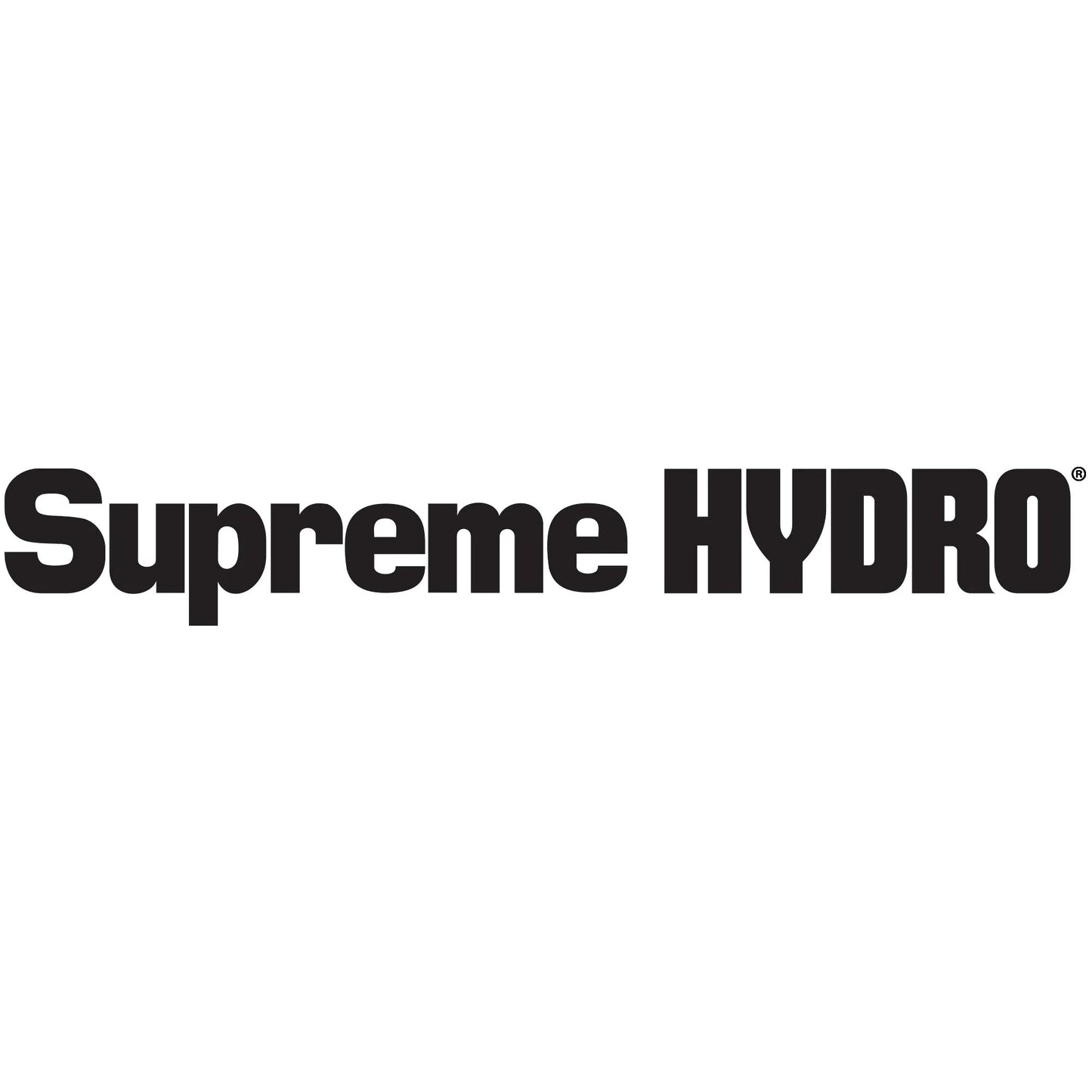 Supreme HYDRO logo for Supreme 250 GPH Hydro Mag Recirculating Water And Air Pump With Venturi For Hydroponics by Danner Manufacturing