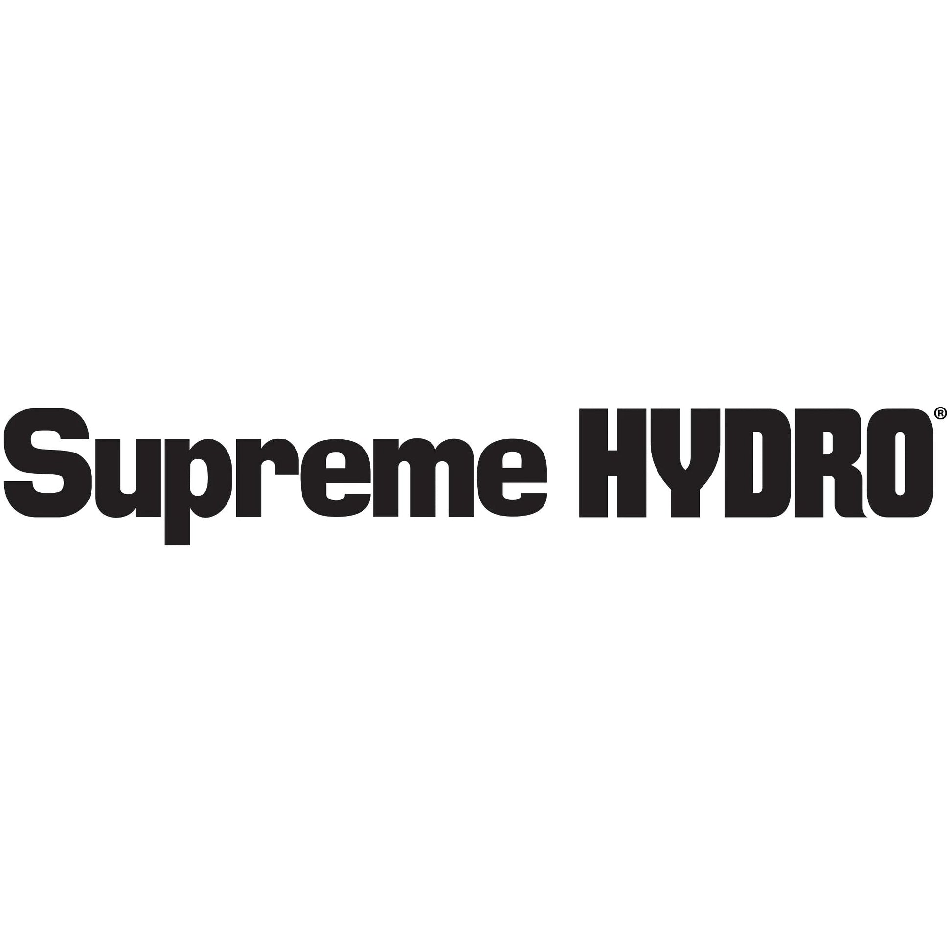 Supreme HYDRO logo for Supreme 250 GPH Hydro Mag Recirculating Water And Air Pump With Venturi For Hydroponics by Danner Manufacturing