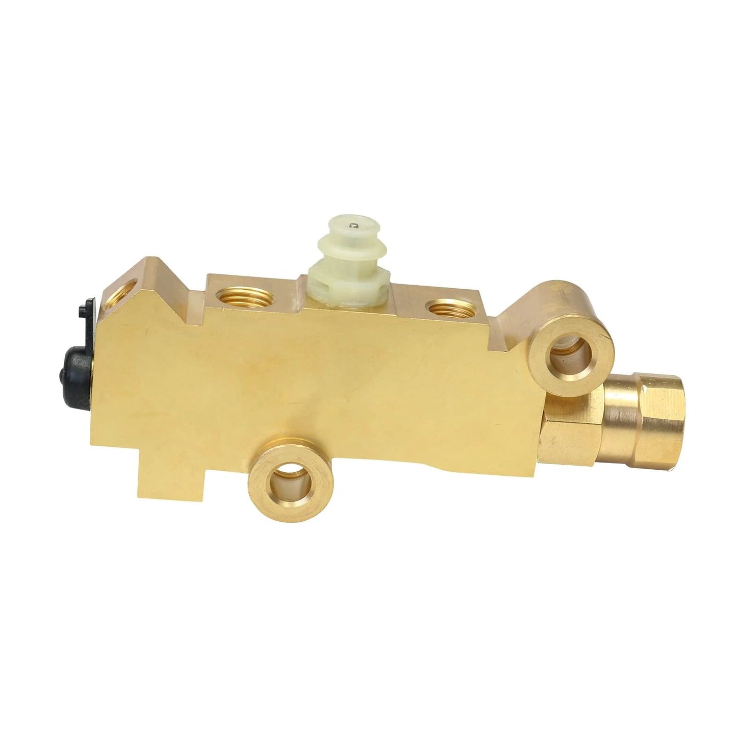 Side view of PV2 Brass Proportioning Valve For Disc Front Disc Rear Drum Brakes Beefed Up Replacement 172-1353 25509419