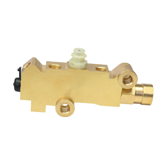 Side view of PV2 Brass Proportioning Valve For Disc Front Disc Rear Drum Brakes Beefed Up Replacement 172-1353 25509419