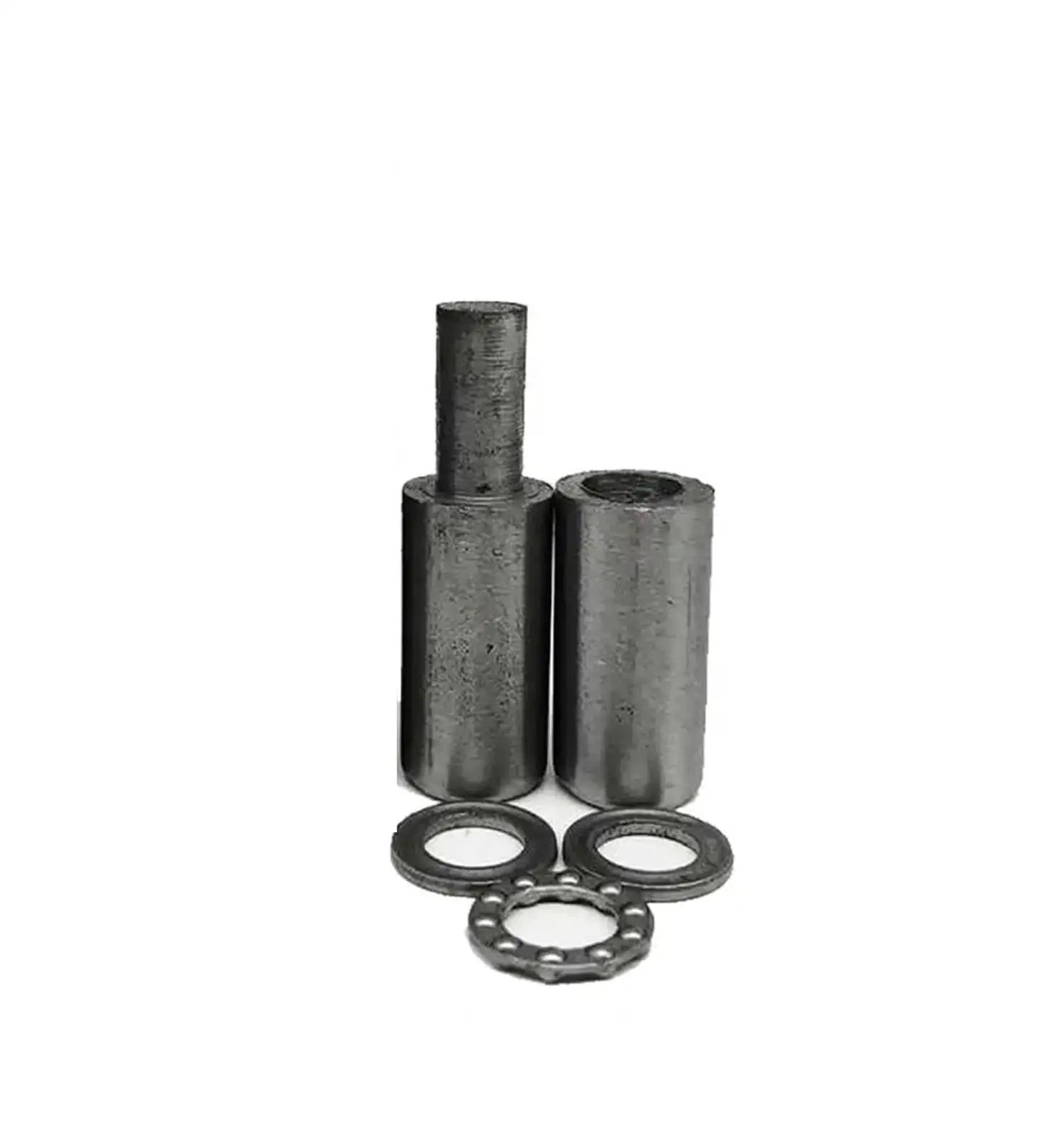 Weldable Bearing Door Hinges With Barrel Style For Doors And Cabinets Detachable Cylindrical Door Shaft Iron Hinge 20x90