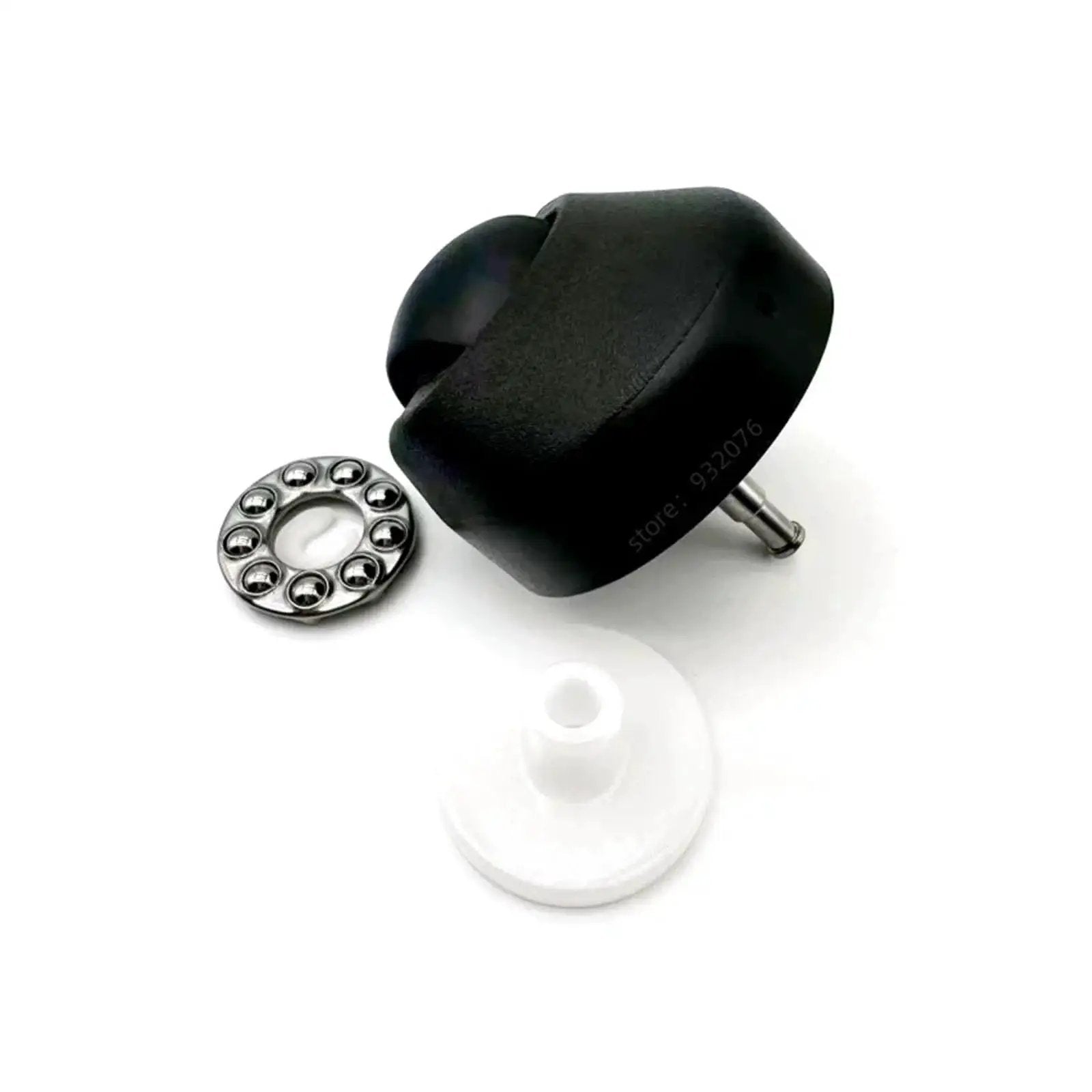 Front Caster Wheel Replacement For ECOVACS T10 T20 X1 Omni And T10 Plus Turbo Robot Vacuum Cleaner Black Caster with bearings