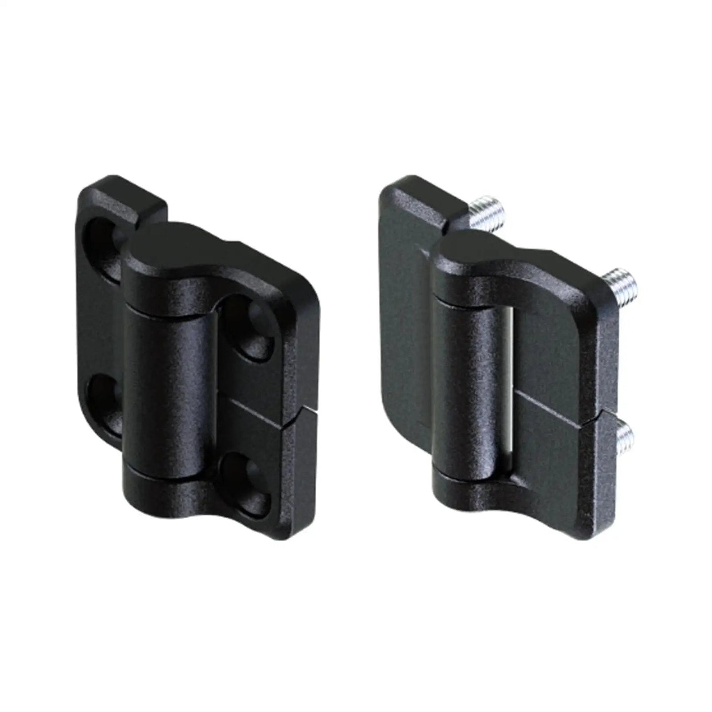 Zinc Alloy Hydraulic Gate Hinge With Constant Friction Torque For 40x40 50x50 60x60 Doors And Cabinets, side view