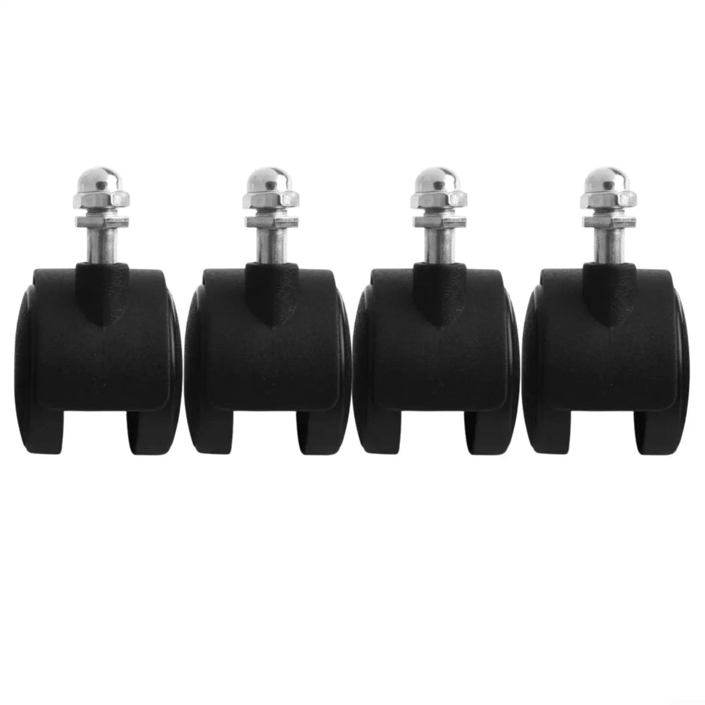 Replacement Wheels For Electric Oil Heaters 4 Pack Omni Directional Caster Wheels 40x30mm With 8mm Thread Without Brake Durable Plastic Construction