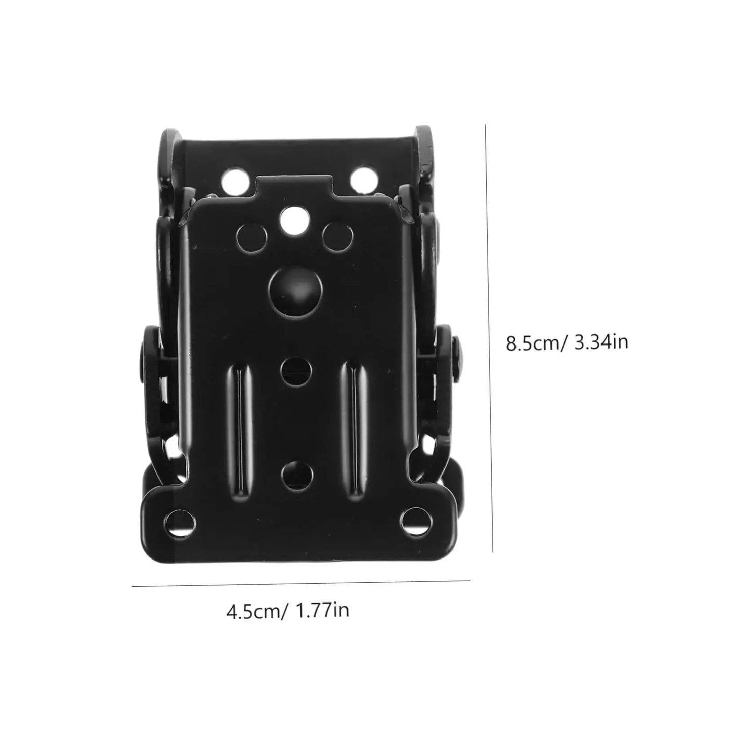 Front view of Four Pack Folding Rack And Table Hinge Set For Space Saving Easy Install High Load Capacity Durable Chair And Furniture Hinges