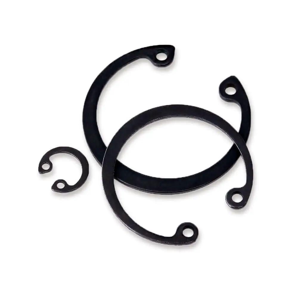 Pro Grade Internal Snap Ring Kit Set 150 Piece Alloy Steel Retaining Clip Ring Assortment In 15 Sizes From 8mm To 36mm For Automotive And Machinery Use