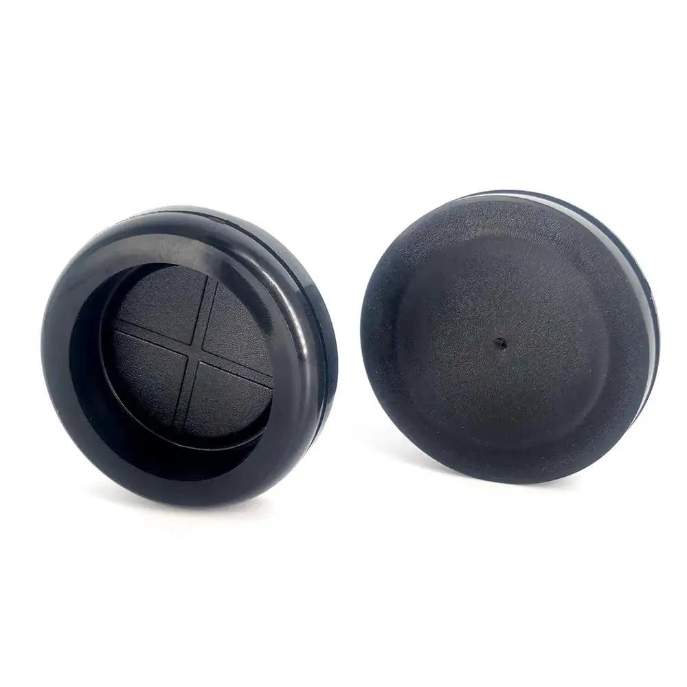 Six Pack Rubber Grommets For Wiring With 1-1/2 Inch Inner Diameter And 1-3/4 Inch Drill Hole Outer Diameter 2.1 Inches, two grommets shown