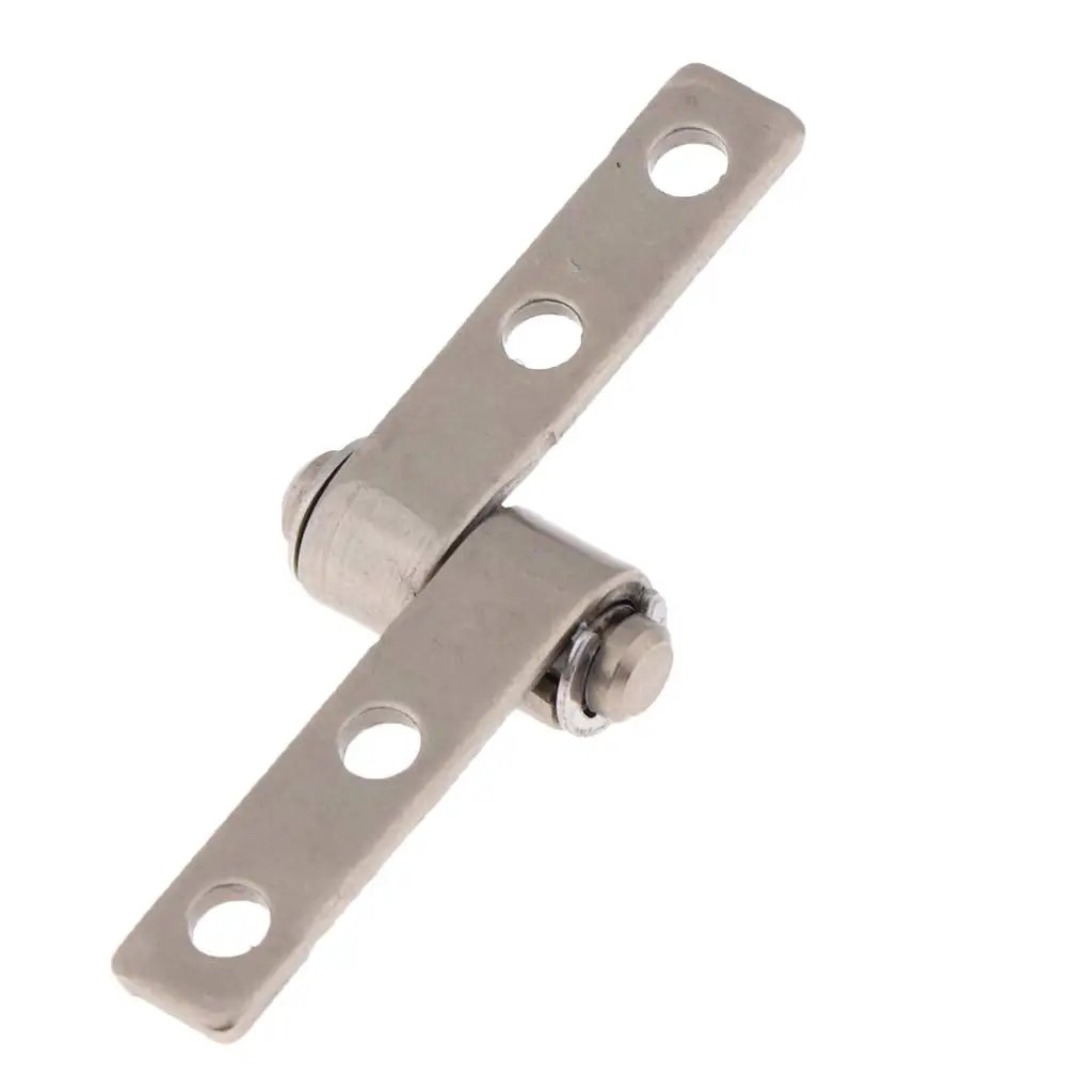Two Pack Nickel 0.1 N.m 360 Degree Rotation Torque Type Friction Positioning Hinges With 3.3 mm Holes And 19 mm Length For Automotive Use