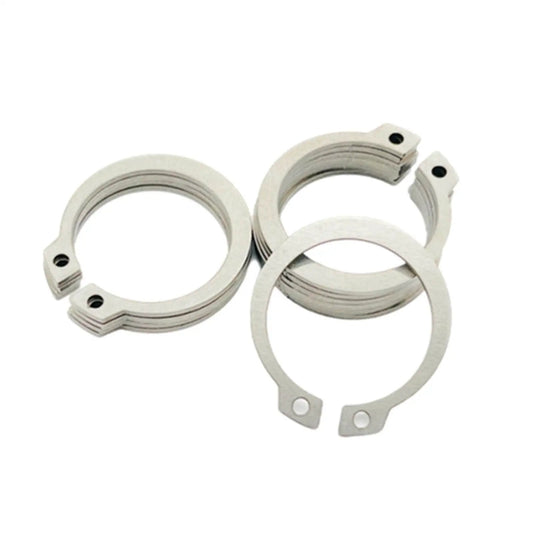 50 Pcs External Circlips C Clip Retaining Rings 304 Stainless Steel For Axles Shafts And Other Moving Parts Size Options 21mm To 25mm Durable Pro Grade Heavy Duty Snap Rings Kit