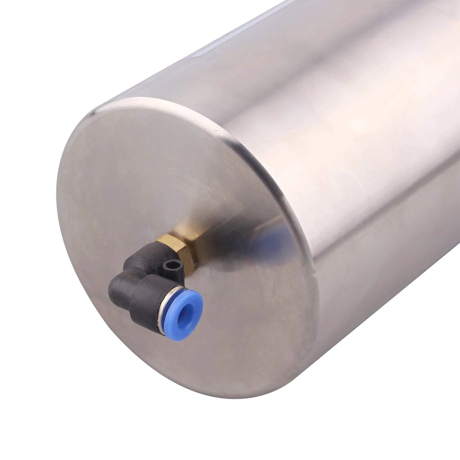 Close-up of SS304 stainless pneumatic actuator on Premium 1.5 Inch Tri Clamp Sanitary Butterfly Valve With Pneumatic Actuator