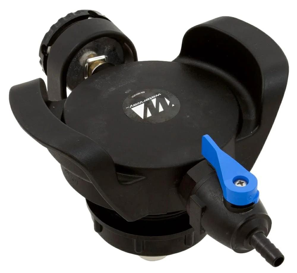 Pressure Relief Valve Assembly With Gauge For Waterway 550-6730 Crystal Water Black Swimming Pool Filter Replacement For 550-4230 Durable ABS Easy Install Spa And Pool Equipment Part