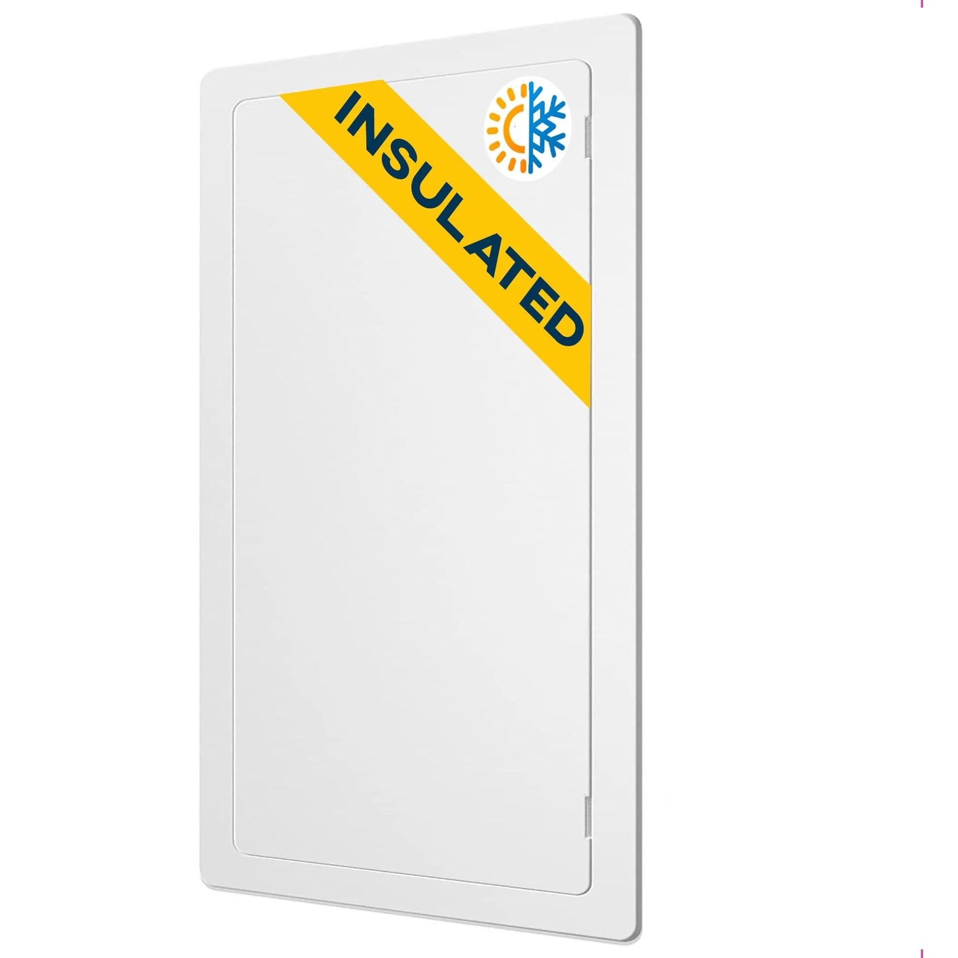 Side view of Insulated 6 By 9 Inch Drywall Access Panel Wall Hole Cover Door For Plumbing Electrical Cables And Network Lines