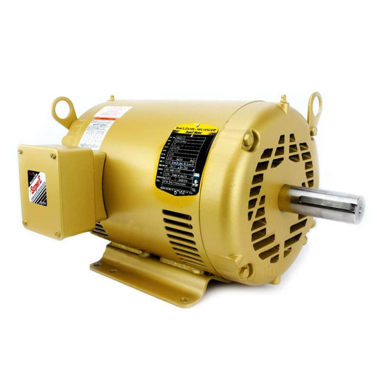 3-Phase General Purpose AC Motor, 215T Frame, OPSB Enclosure, 10 HP Output, 1770 RPM, 60Hz, 230/460V, Single Unit, Inverter-Rated, Sealed Ball Bearings, Heavy-Duty