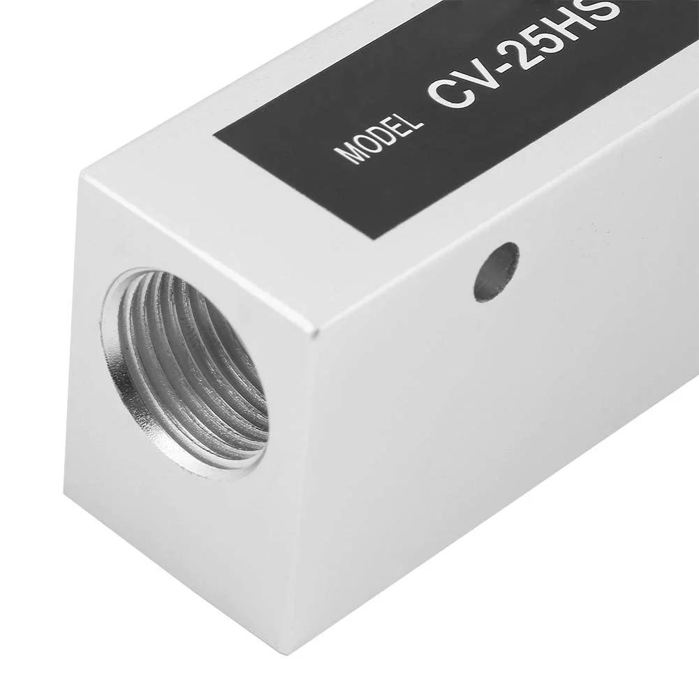CV25HS Vacuum Generator Ejector For Pneumatic Systems With 1.5 Millimeter Nozzle And Rp One Quarter Inch Thread Diameter Aluminum Alloy Construction part view