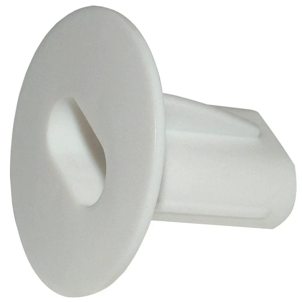 Dual Feed Through Cable Bushings For Wall Openings That Seal And Protect Low Voltage Cables From Abrasion Weatherproof And Varmint Proof When Used With Silicone Seal 100 White Pieces Skywalker