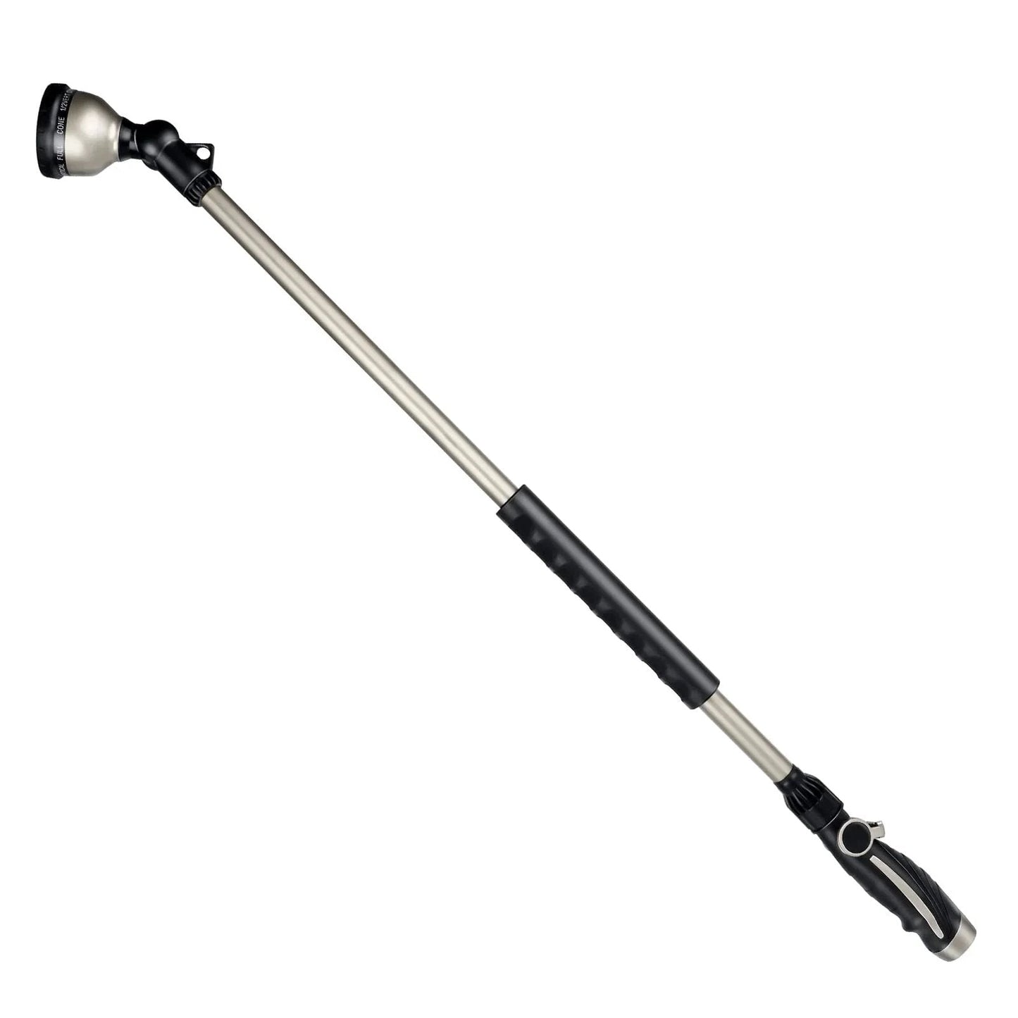 36 Inch Aluminum Watering Wand With 180 Degree Swivel Head And 10 Spray Patterns, Heavy Duty Hose Nozzle Sprayer With Thumb Flow Control, Ideal For Reaching Hanging Baskets, Shrubs, Roofs And Hard To Reach Areas