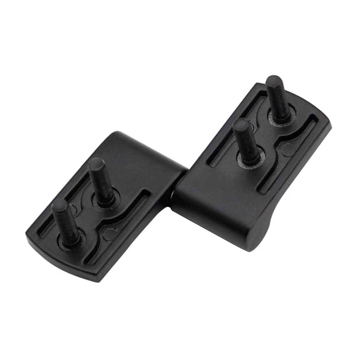 360 Degree Torque Hinges With Friction Positioning For Cabinets And Doors Beefy Heavy Duty Matte Black Zinc Alloy Industrial Hardware 1 Piece Torque Rating Two Point Six Ideal For Home And Commercial Projects HFK86