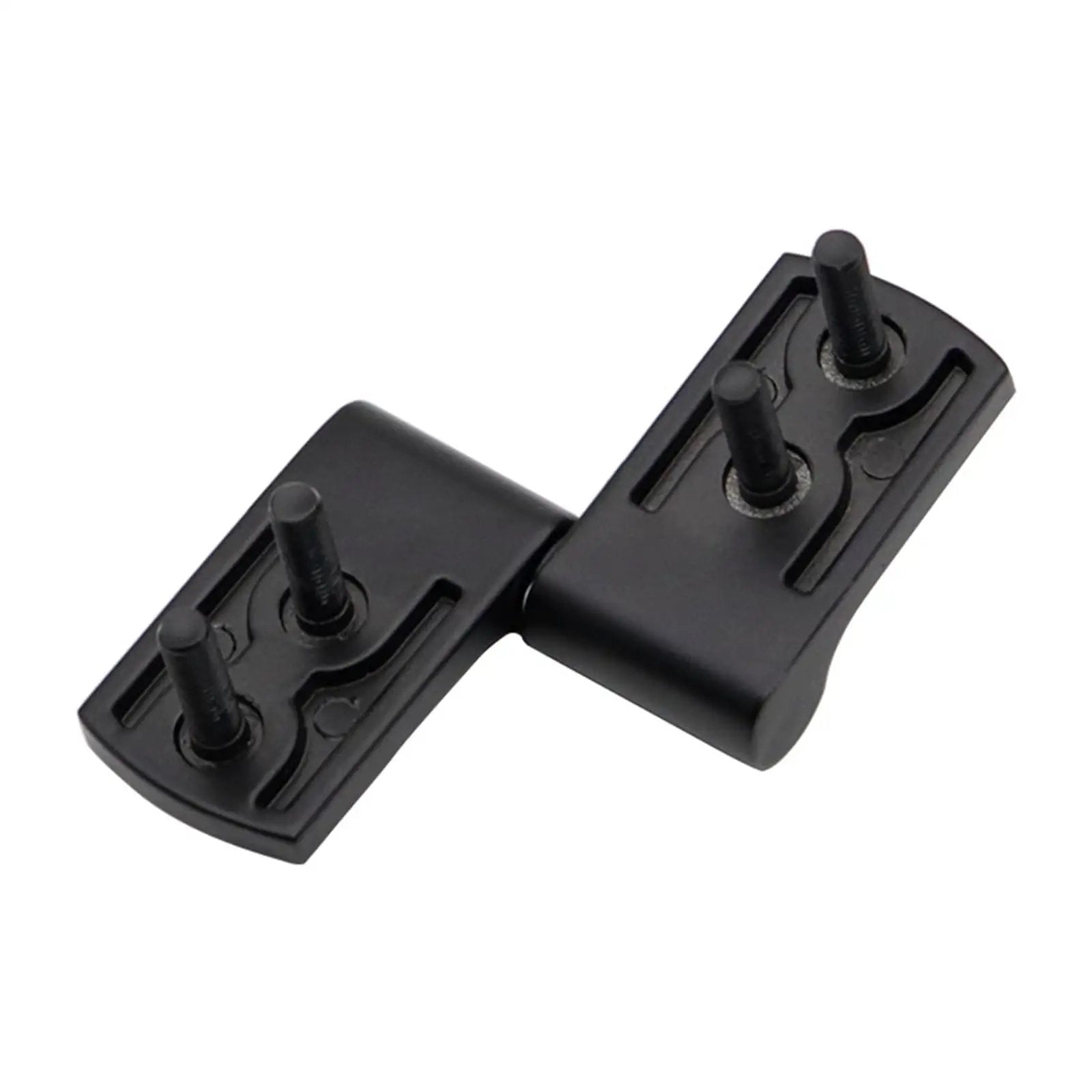 360 Degree Torque Hinges With Friction Positioning For Cabinets And Doors Beefy Heavy Duty Matte Black Zinc Alloy Industrial Hardware 1 Piece Torque Rating Two Point Six Ideal For Home And Commercial Projects HFK86