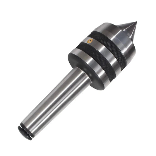 MT3 Morse Taper Live Center with 60 Degree Point 1MT Triple Bearing Lathe Center for High Speed Turning CNC Work Medium Duty Tailstock Center Precision Ground Hardened Steel