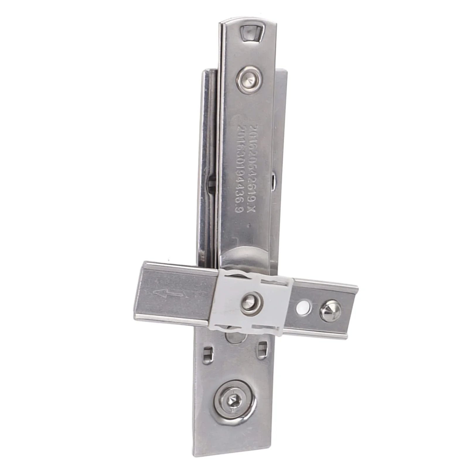 Stainless Steel Casement Window Hinge With Friction Stay And Ventilation Limiter For Replacement Parts, front view