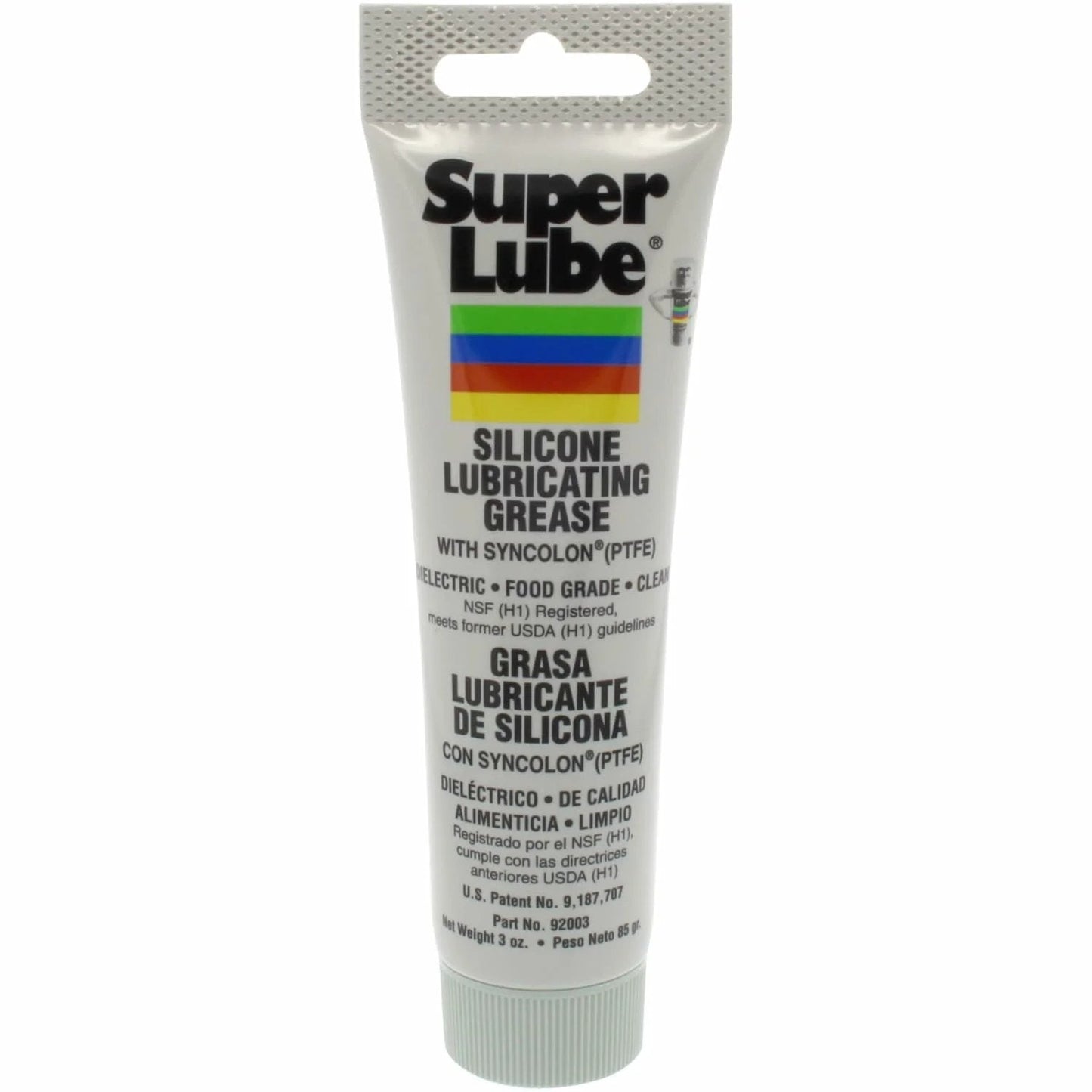 Silicone Lubricating Grease With PTFE Syncolon For Industrial And Automotive Use Pro Grade Waterproof And Rust Protection 3 Oz Tube